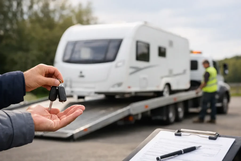 Can I Sell a Caravan for Collection? Here's How