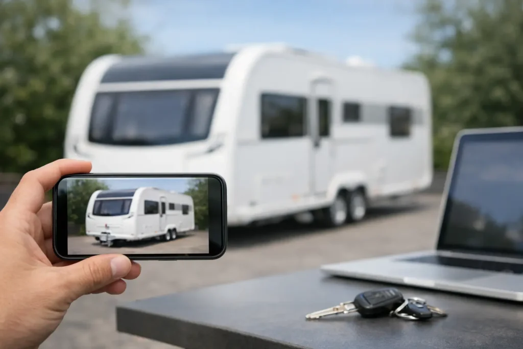 Can I Sell a Caravan Unseen? What to Expect
