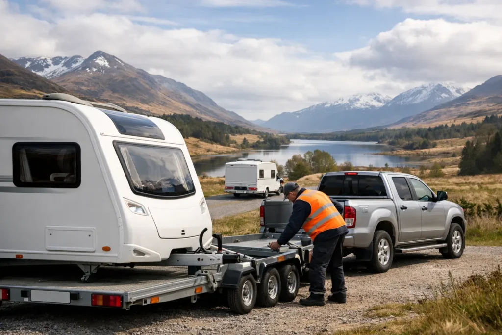 Caravan Collection Service Scotland Explained