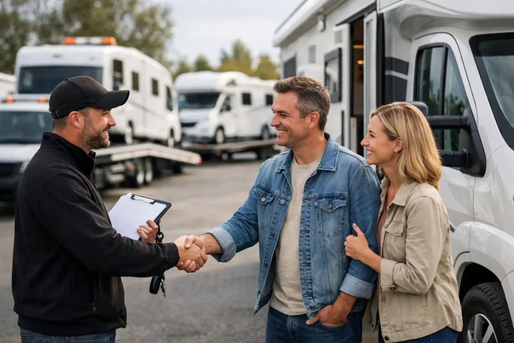 How Motorhome Collection Works When You Sell