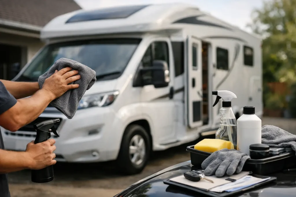How to Prepare a Motorhome for Sale Properly